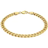 Amor Armband "2037318, 2037319" Gr. 19, gold (gelbgoldfarben), Armbänder, 19, Edelstahl, Armband
