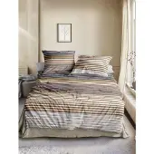 Irisette Lyocell-Satin Bettwäsche-Garnitur Lotus 8578 Farbe kupfer 155x200+80x80cm