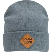 Chillouts Beanie "Nicki Hat", Damen, blau (stone blau), Feinstrick, Kunstfaser, unifarben, Mützen Beanie, Hautsympathisch, atmungsaktiv, wärmend, Doppellagig