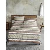 Irisette Mako-Satin Bettwäsche-Garnitur Tokio 8562 Farbe grau 155x220+80x80cm