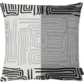 Apelt Dekokissen "Mino", weiß, B:49cm L:49cm, Obermaterial: 75% Polyester, 15% Baumwolle, 10% Viskose, Dekokissen_Sitzkissen_Kissenhüllen, Dekokissen