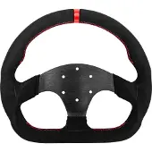 Simagic P-325D Lenkrad Alcantara, 325mm, D-förmiges Design, schwarz