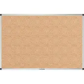 Legamaster Korktafel UNITE, waagerechte oder senkrechte Anbringung, B 900 x T 12,6 x H 600 mm, Naturkork, braun