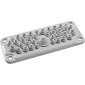 Schneider Electric NSYAECPFLT35 PanelSeT SF-Kabeleinführungsplatte, 35 Kabeleinführungen