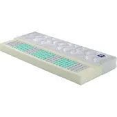 TB Bettwaren Taschenfederkernmatratze Irisette Lotus mit 7 Liegezonen 120x200 cm, H2