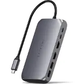 Satechi USB-C Multimedia Adapter M1 space grey