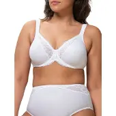 Triumph Nicht geformter BH Modern Lace+Cotton | Grösse: 95B | Farbe: Weiß