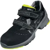 Uvex 1 Sicherheitsschuh S1 Sandale gelocht schwarz/gelb 40 - 8542840 - schwarz/gelb