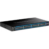Trendnet TEG-3524S - Switch - Smart - 48 x 10/100/1000 + 4 x 10 Gigabit SFP+ - Desktop, an Rack montierbar - TAA-konform