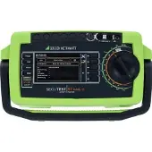 Gossen metrawatt GMC Instruments Secutest Lemongreen Gerätetester-Set kalibriert DAkkS-akkreditiertes Labor