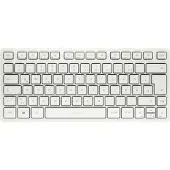 Cherry KW 7100 MINI BT, Kabellos, Bluetooth, Scherenschalter, QWERTZ, Weiß