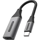 Sitecom AD-1002 Kabeladapter HDMI-A USB-C Schwarz, Grau