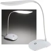 Chilitec LED Tischleuchte mit Touch-Schalter Schwanenhals 3 Helligkeitsstufen