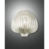 FABAS LUCE Wandleuchte Olbia E27 250x150mm Gelb