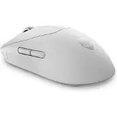 Alienware Pro Wireless Gaming Mouse, Beidhändig, Optisch, RF Wireless + USB Type-C, 26000 DPI, 0,25 ms, Weiß