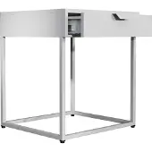 VCM Metall Nachttisch Beistelltisch Flokas S