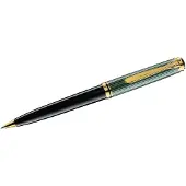 Pelikan Kugelschreiber K800 Schwarz-Grün Etui