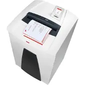 HSM Aktenvernichter SECURIO P36i, Sicherheitsstufe P-4, Partikelschnitt 4,5 x 30 mm, 29 Blatt, CD-Schredder, weiß