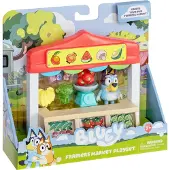 Bluey Farmers Market - Figur mit Zubehör