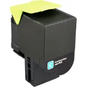Ampertec Toner ersetzt Lexmark C232HC0 cyan