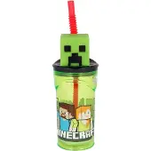 Stor Minecraft 3D Figur (360 ml) - Trinkbecher