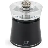 Peugeot Pfeffermühle BALI 8cm Schwarz Acryl-ABS Stahlmahlwerk Gewürzmühle