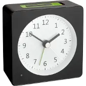 TFA-Dostmann 60.1031.01 Quarz Wecker Schwarz Alarmzeiten 1 (60.1031.01)