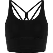 Mandala - Women's New Studio Bra - Sport-BH Gr S beige/schwarz