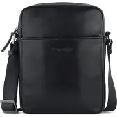 Bugatti Schultertasche Umhängetasche Romano Shoulderbag Black schwarz