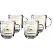 Leonardo Teeglas Emozione 400 ml (4er Set)