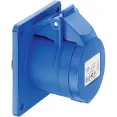 Abl CEE Flanschsteckdose gerade, IP44, 16A, 4-polig, 440V, 11h, rot