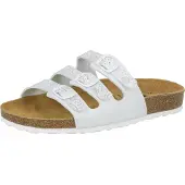 Lico Schuhe Flower Weisssilber, 560052, Größe: 39