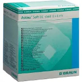 Askina Soft I.v. Wundverband 6x8 cm 50 St Pflaster