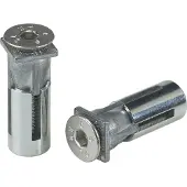 Locinox Befestigungssystem/Bolzen Quick-Fix mit hoher Zugfestigkeit, Edelstahl 2 Stk