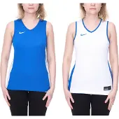 Nike Team Basketball Reversible Damen Tank-Top mit Dri-FIT-Technologie Trainings-Shirt wendbares Sport-Shirt NT0213-463 Blau/Weiß