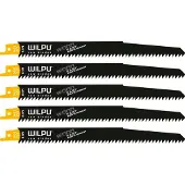 Wilpu 1222200005 Saebelsaegeblatt Holz, Kunststoff 1222200005 5 Stk.
