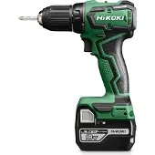 HiKOKI DS18DDWPZ, Elektrischer Schraubendreher, Pistolengriff, 1/2", Schwarz, Grün, Bürstenlos, 1700 RPM