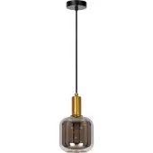 Lucide Glas Hängelampe Joanet, dimmbar, alu / grau / zink, für Wohn- / Esszimmer, Glas, Pendelleuchte