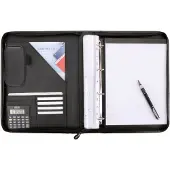 Juscha Ringbuchmappe "DIN A4, Reggio", mit Taschenrechner