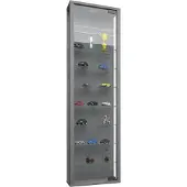 Hioshop Sammel Wandvitrine Holz Glas Stando Maxi