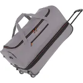 Travelite Basics Wheeled Duffle M Grey / Green