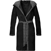 Vossen Bademantel Juno Black Damen-S
