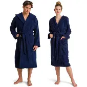 Möve Unisex-Bademantel "Superwuschel Kapuze, ideal für Sauna & Spa, Hotelbademantel", (1 St.), in Uni