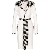 Vossen Bademantel Juno Unisex White-L
