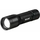 Blulaxa LED-Taschenlampe 47574, 5 W, 230 ml, Alu, schwarz