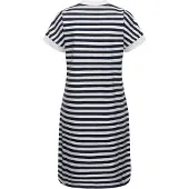 Ragwear Shirtkleid "Katchi Stripes" Ohne Taschen Lässiges gestreiftes Damen Sommerkleid
