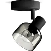 Philips Sleet Decken-/Wandspot, Schienenlichtschranke, E14, 1 Glühbirne(n), LED, 220-240 V, Schwarz