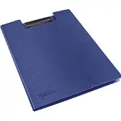 Rapesco Klemmbrettmappe 1698 PP (Polypropylen) Blau 4 Stück