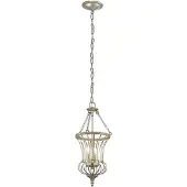 Elstead Lighting Elstead Calla Hängeleuchte E14 2-fach Sterling Gold