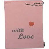 David Fussenegger Geschenktasche «with Love» 1 Stück, Rosa